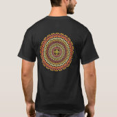 Barrel Cactus Mandala 1 T Shirt (Achterkant)