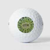 Barrel Cactus Photo Southwest Desert Monogram Golfballen (Voorkant)