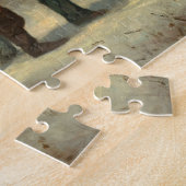 Barrel in een sneeuwbos door E. Johnson Legpuzzel (Zijkant)