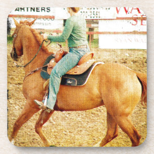Barrel Race Warm-Up Drankjes Onderzetter