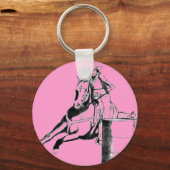 Barrel Racer 100 Sleutelhanger (Voorkant)