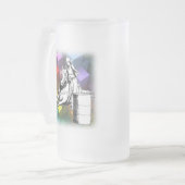 Barrel Racer 102 Matglas Bierpul (Voorkant links)