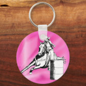 Barrel Racer 103 Sleutelhanger (Voorkant)