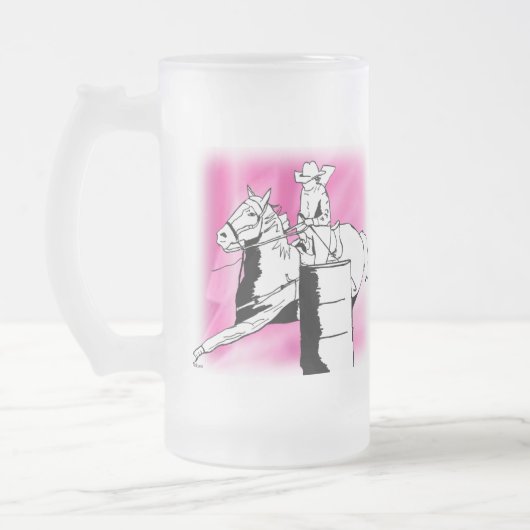 Barrel Racer 302 Matglas Bierpul (Links)
