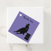 Barrel-racer Bedankjes Labels (In situ)