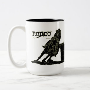 Barrel Racer Coffee Cup Tweekleurige Koffiemok