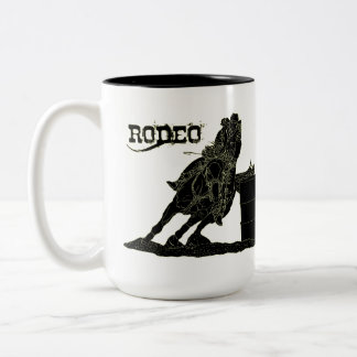 Barrel Racer Coffee Cup Tweekleurige Koffiemok