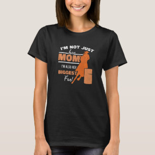 Barrel Racer Fan Mam Horse Moeder Rodeo Barrel Rac T-shirt