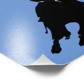 Barrel Racer Foto Afdruk (Hoek)