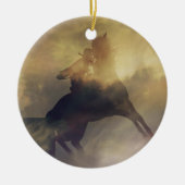 Barrel Racer Gift Ornament (Voorkant)