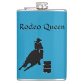 Barrel-racer Heupfles (Voorkant)