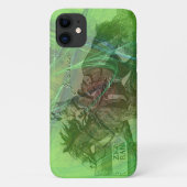 Barrel Racer II (groene werveling) Case-Mate iPhone Case (Achterkant)