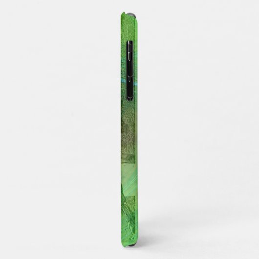 Barrel Racer II (groene werveling) Case-Mate iPhone Case (Achterkant/links)