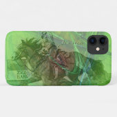 Barrel Racer II (groene werveling) Case-Mate iPhone Case (Achterkant (horizontaal))