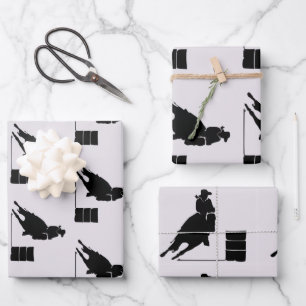 Barrel Racer Inpakpapier Vel