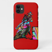 Barrel Racer Iphone cover (Achterkant)