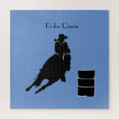 Barrel Racer Legpuzzel (Verticaal)