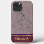 Barrel Racer (Mauve) Case-Mate iPhone Case (Achterkant)