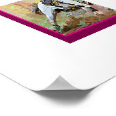 Barrel Racer Miss Rodeo Pageant Poster (Hoek)