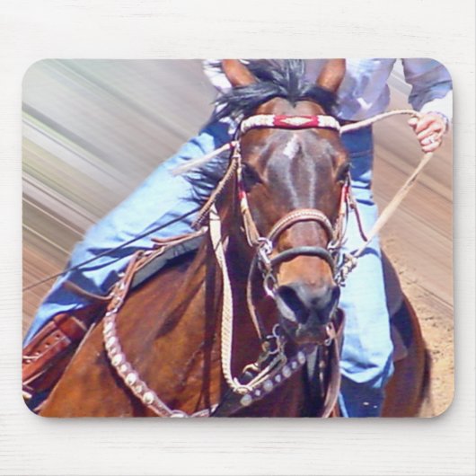 Barrel Racer Muismat (Voorkant)