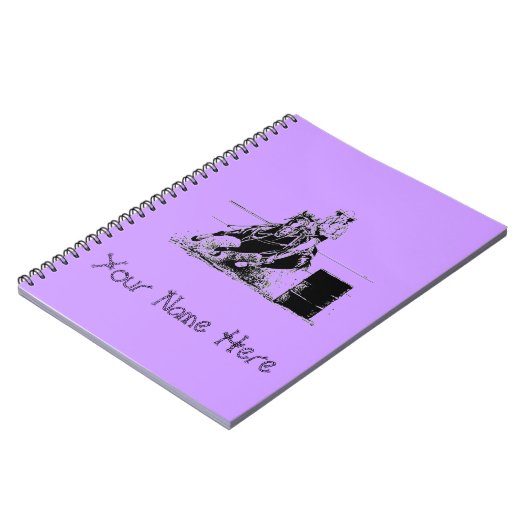 Barrel Racer Notitieboek (Linkerzijde)