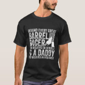 Barrel Racer Papa Vader Barrel Racing T-shirt (Voorkant)