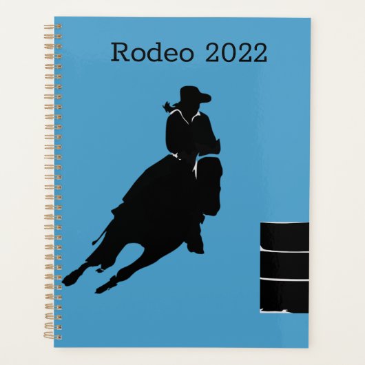 Barrel Racer Planner (Voorkant)