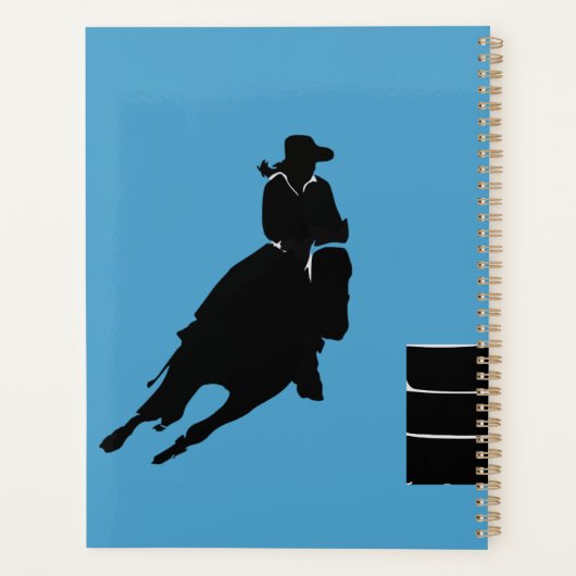 Barrel Racer Planner (Achterkant)