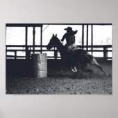 Barrel Racer — Poster (Voorkant)