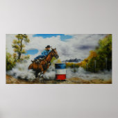 Barrel Racer Poster (Voorkant)