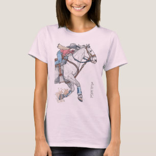 Barrel Racer Rider als een meisje shirt