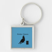 Barrel Racer Sleutelhanger (Voorkant)