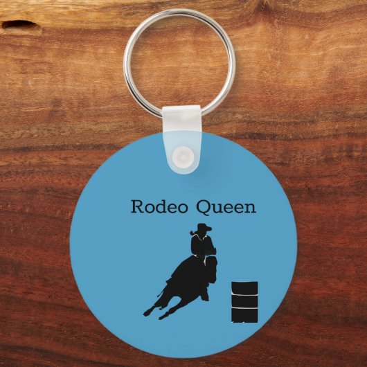 Barrel Racer Sleutelhanger (Voorkant)