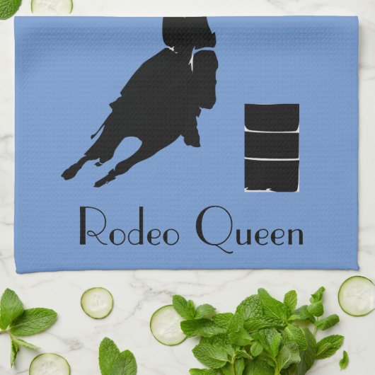 Barrel Racer Theedoek (Gevouwen)