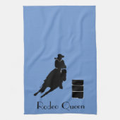 Barrel Racer Theedoek (Verticaal)