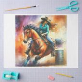 Barrel Racer Tissuepapier (Craft)