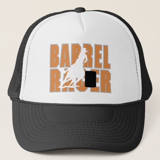 Barrel Racer Trucker Pet (Voorkant)