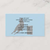 Barrel Racer Visitekaartje (Achterkant)