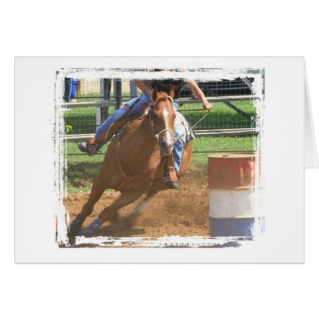 Barrel Racing (Voorkant Horizontaal)