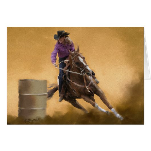 Barrel Racing (Voorkant Horizontaal)
