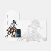 Barrel Racing Bedankdoosjes (Uitgevouwen)