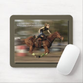 Barrel Racing - BR V Work Muismat (Met muis)