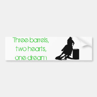 Barrel Racing Bumpersticker