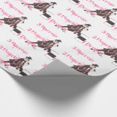 Barrel Racing Cadeaupapier (Hoek)