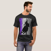 Barrel Racing Champion Southern Womens Boerderij F T-shirt (Voorkant volledig)