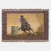 Barrel Racing Deken (Voorkant)