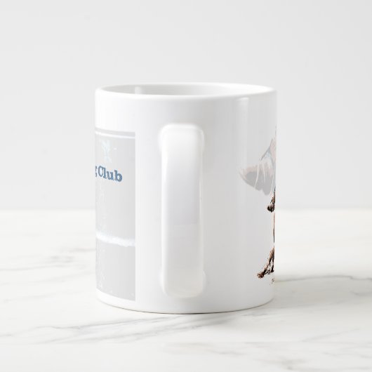 Barrel Racing Grote Koffiekop (Achterkant)