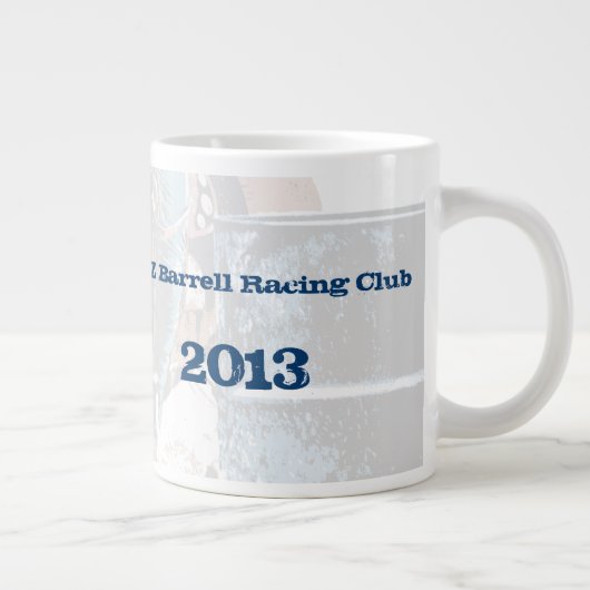 Barrel Racing Grote Koffiekop (Rechts)