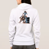 Barrel Racing Hoodie (Achterkant)
