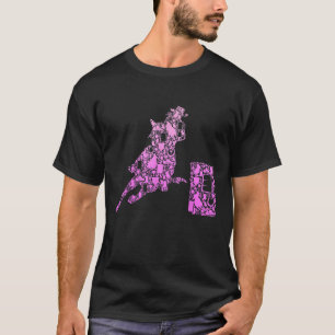 Barrel Racing Horse Barrel Racer Cowgirl Rodeo Wom T-shirt
